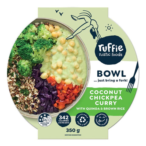 GREEN CHICKPEA CURRY WELLNESS BOWL 350G