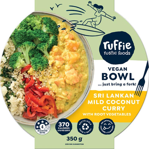 SRI LANKAN COCONUT CURRY WELLNESS BOWL 350G